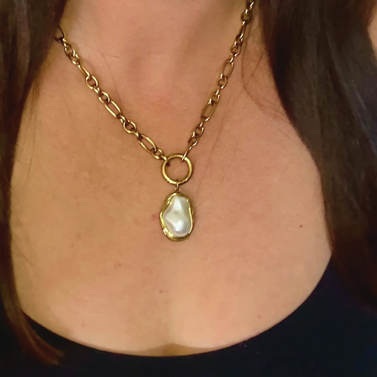 Shelby Mother Of Pearl Pendant
