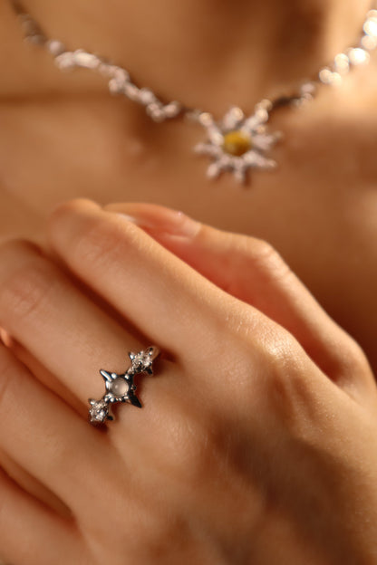 3 in 1 Moonlight Star Ring