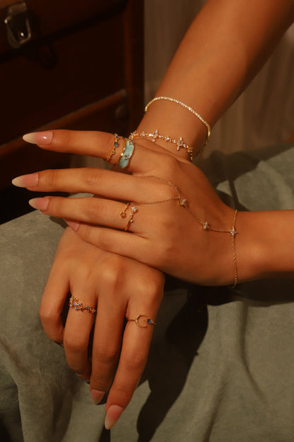 24K Gold Vermeil Shooting Star Ring