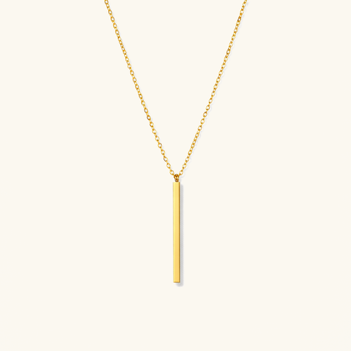 Allison Gold Bar Necklace