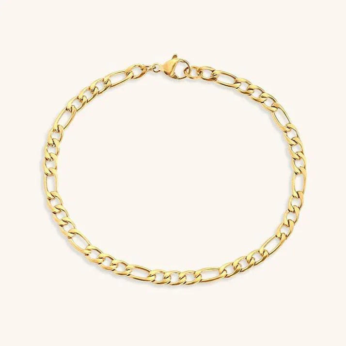 Saturn Gold Chain Bracelet