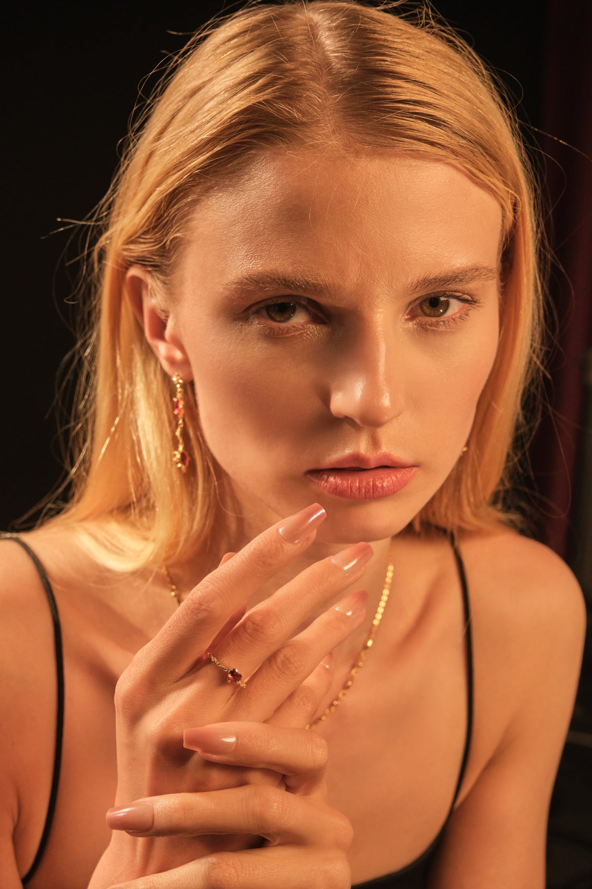24K Gold Vermeil Heart Ring