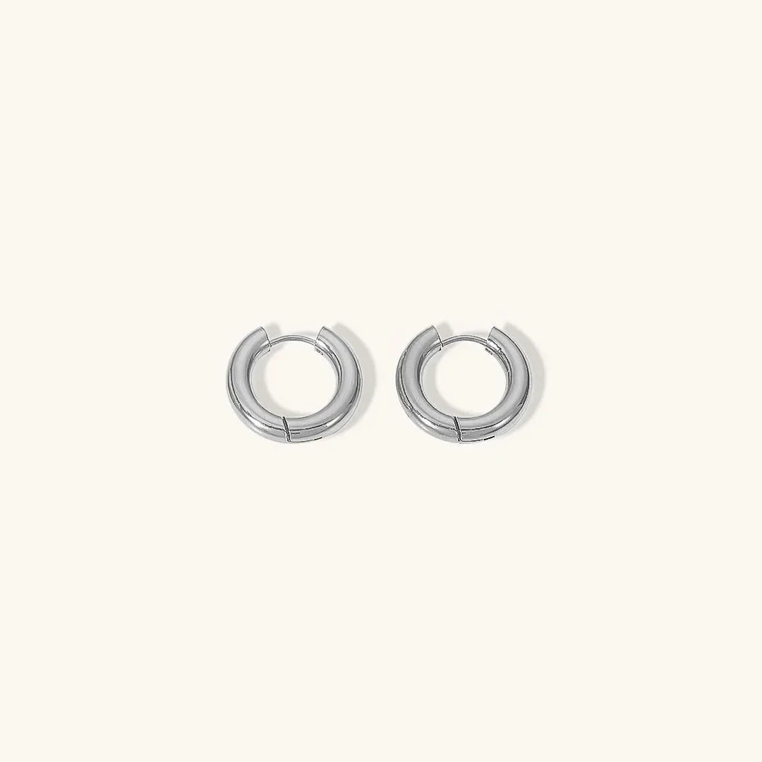Bold Round Hoops