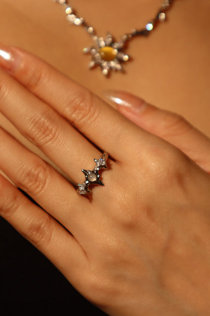 3 in 1 Moonlight Star Ring