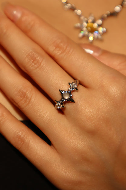 3 in 1 Moonlight Star Ring