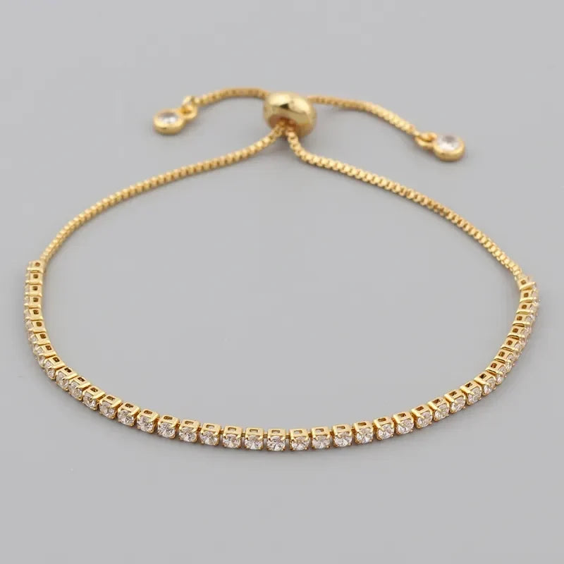 Melly Adjustable Tennis Bracelet (Bundle)