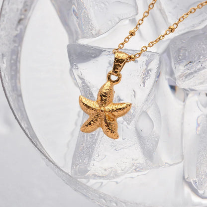 Emmie Gold Starfish Pendant