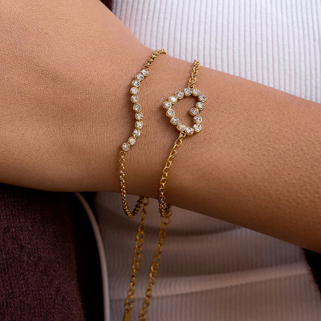 Beau Diamond Gold Bracelet