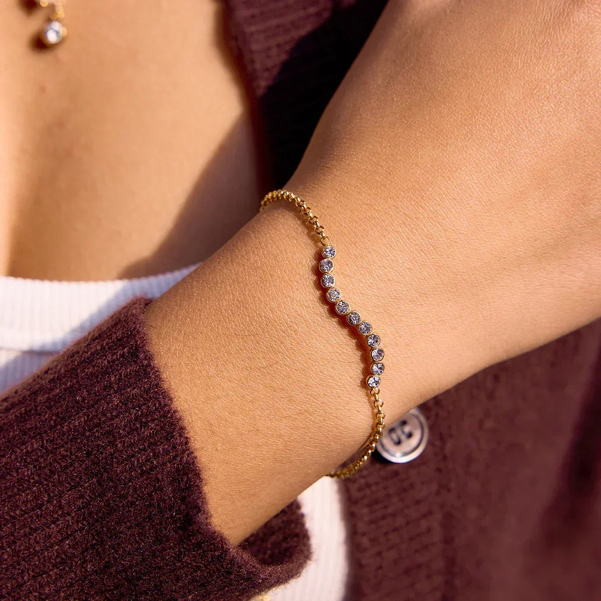 Beau Diamond Gold Bracelet