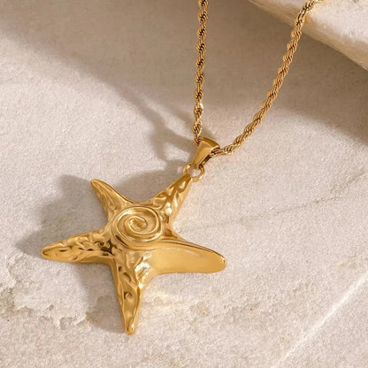 Tammy Gold Starfish Necklace
