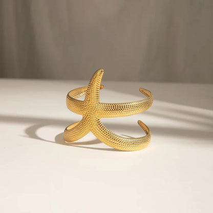 Annika Gold Starfish Cuff