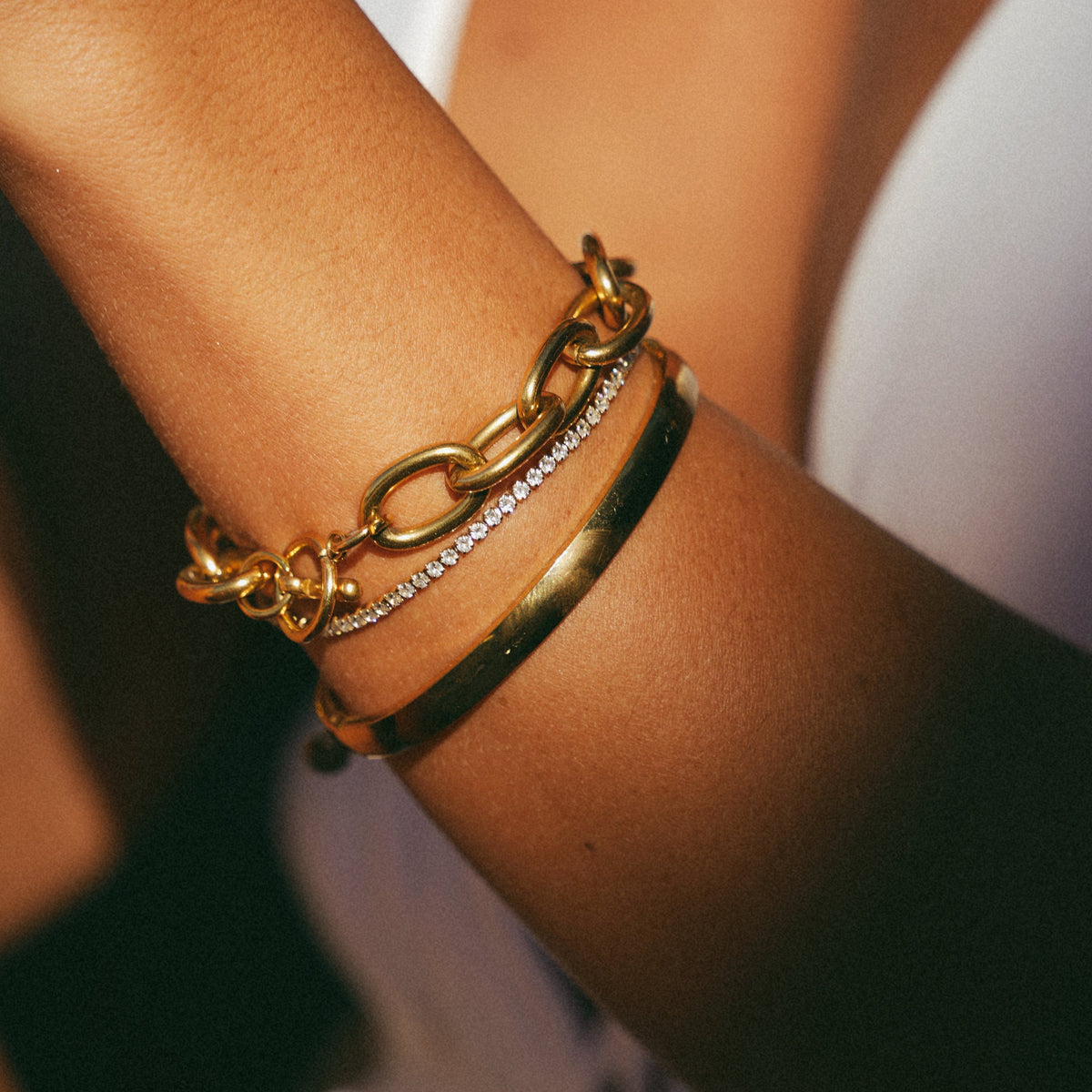 Melly Adjustable Tennis Bracelet (Bundle)
