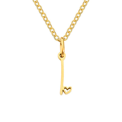 Sienna Initial Letter Necklace