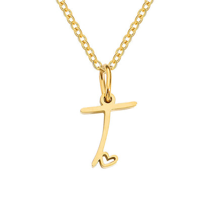 Sienna Initial Letter Necklace
